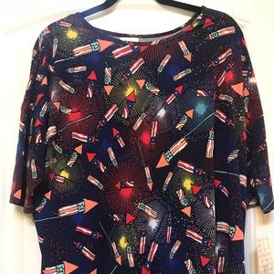 NWT Lularoe Americana XL Irma